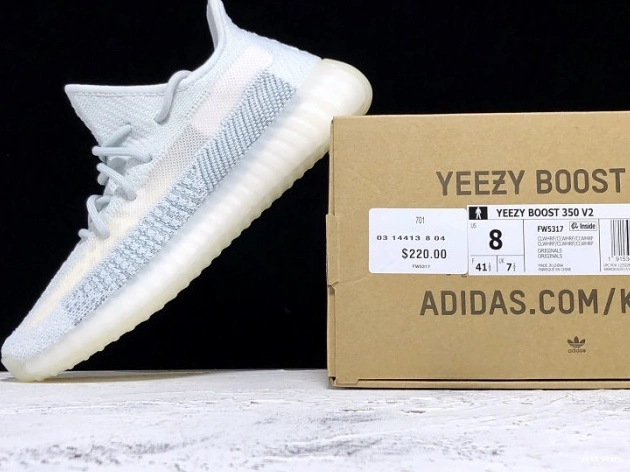 Adidas Boost FW5317 V2 Cloud Yeezy Reflective White 350 0905